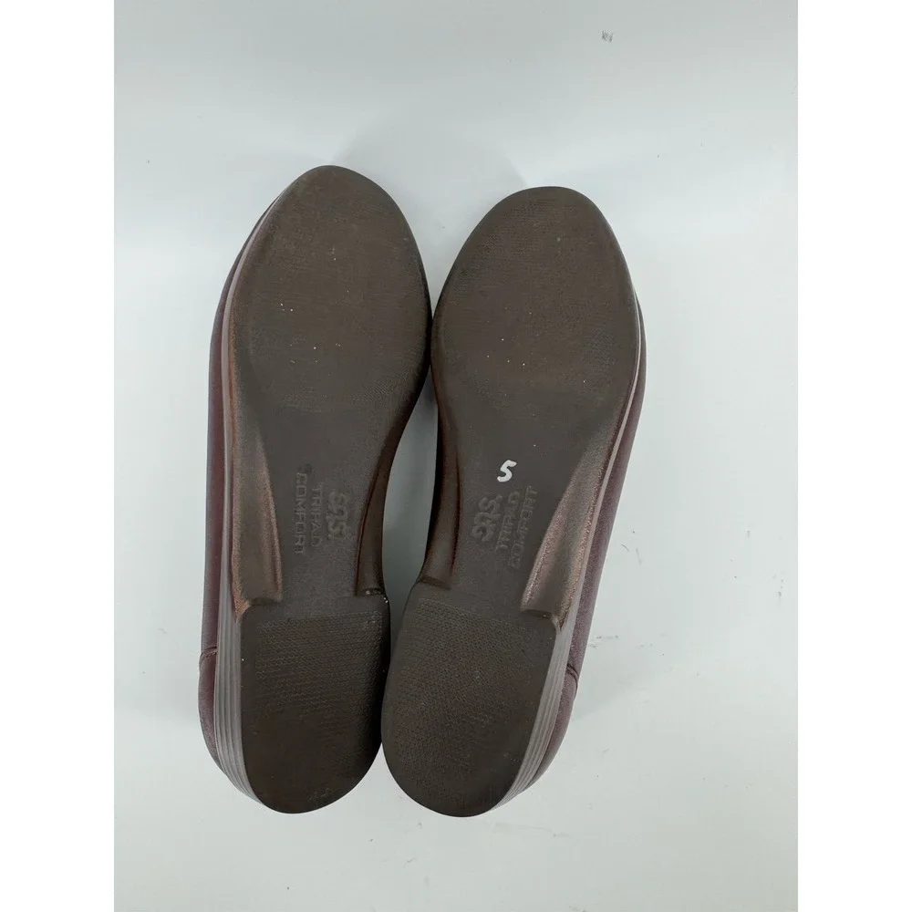 SAS Jewel Loafers Womens US 8.5 Brown Tripad Comfort Moc Toe Slip On Shoes
